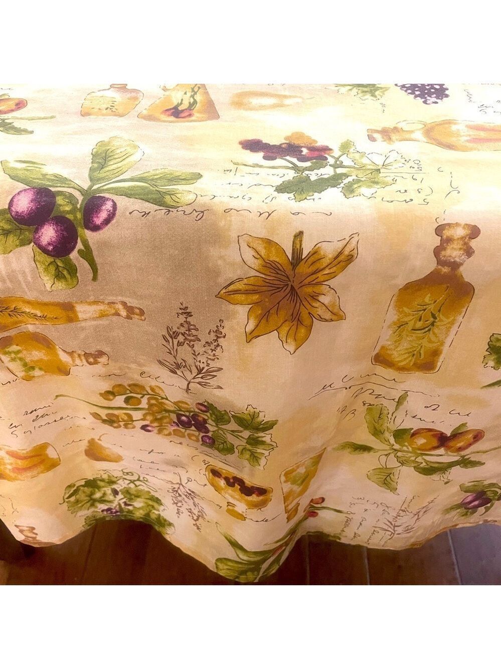 Italian Country Inspired Tablecloth